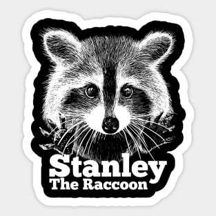 Stanley: The Raccoon Sticker